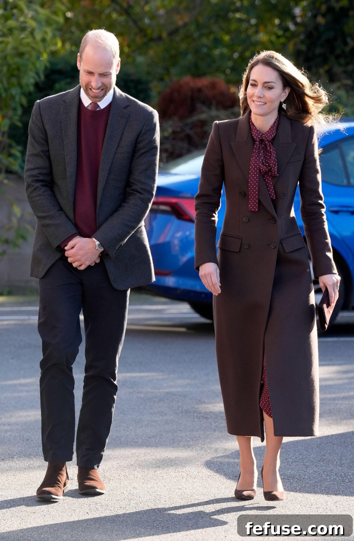 The Prince and Princess of Wales visit Southport Community Centre on October 10, 2024 (Danny Lawson/PA Images/Alamy)