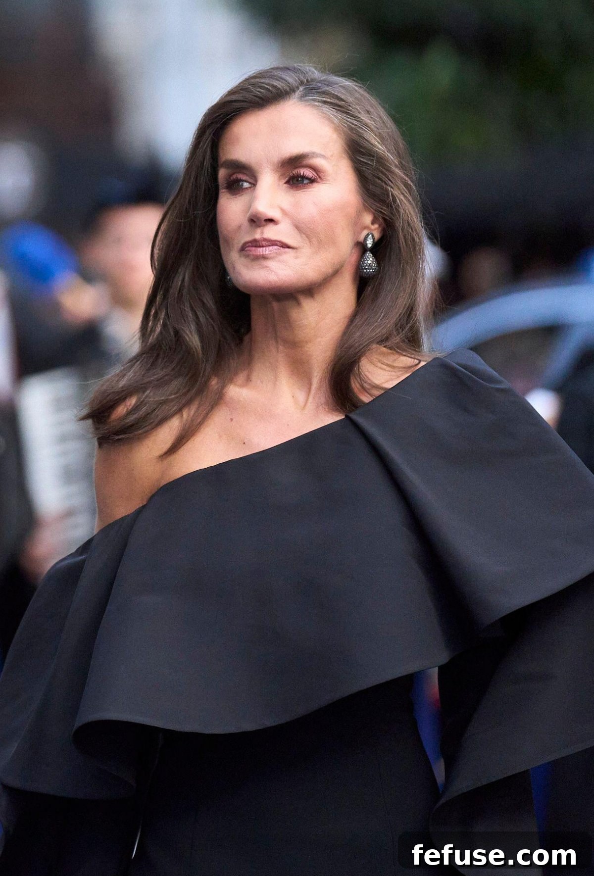 The Queen of Spain attends the Princess of Asturias Awards ceremony in Oviedo on October 25, 2024 (Jack Abuin/Zuma Press/Alamy)