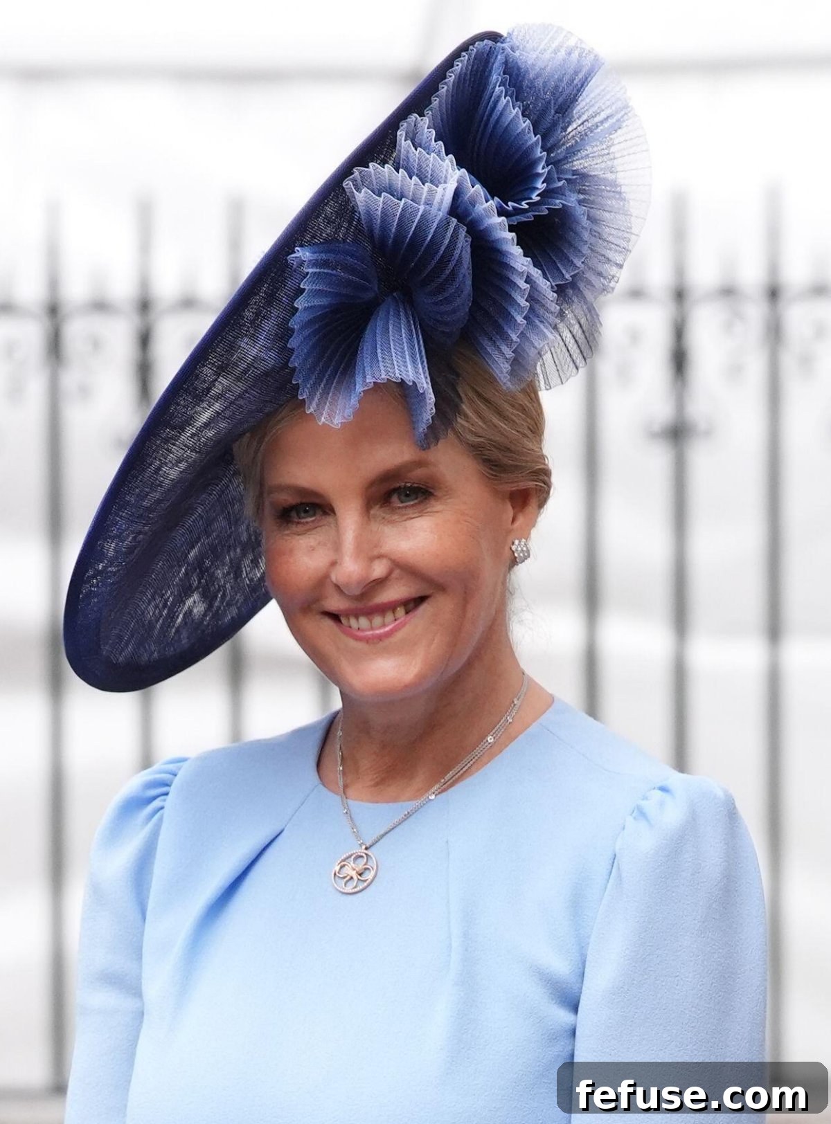 The Crown's Jewels: VE Day Elegance at Westminster Abbey 11 The Duchess of Edinburgh attends a service of thanksgiving on the 80th anniversary of VE Day at Westminster Abbey in London on May 8, 2025 (Jonathan Brady/PA Images/Alamy)