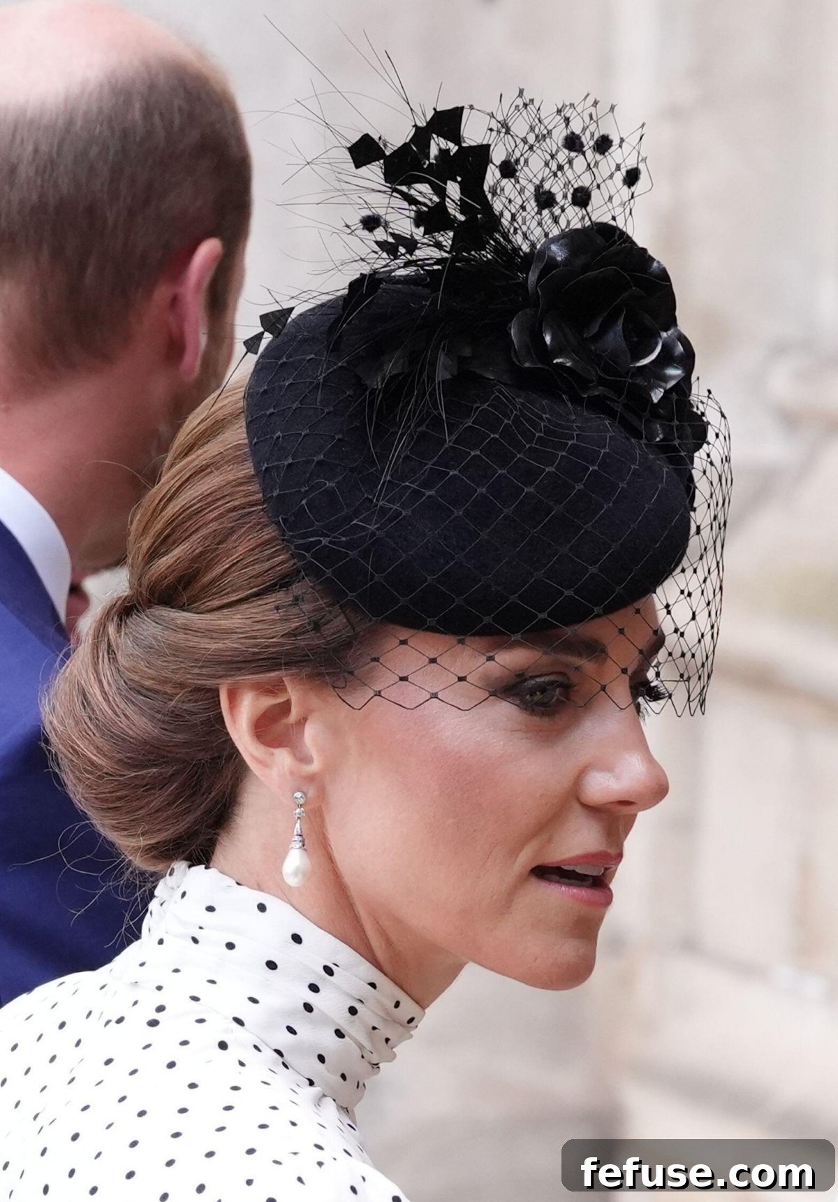 The Crown's Jewels: VE Day Elegance at Westminster Abbey 7 The Princess of Wales attends a service of thanksgiving on the 80th anniversary of VE Day at Westminster Abbey in London on May 8, 2025 (Jonathan Brady/PA Images/Alamy)