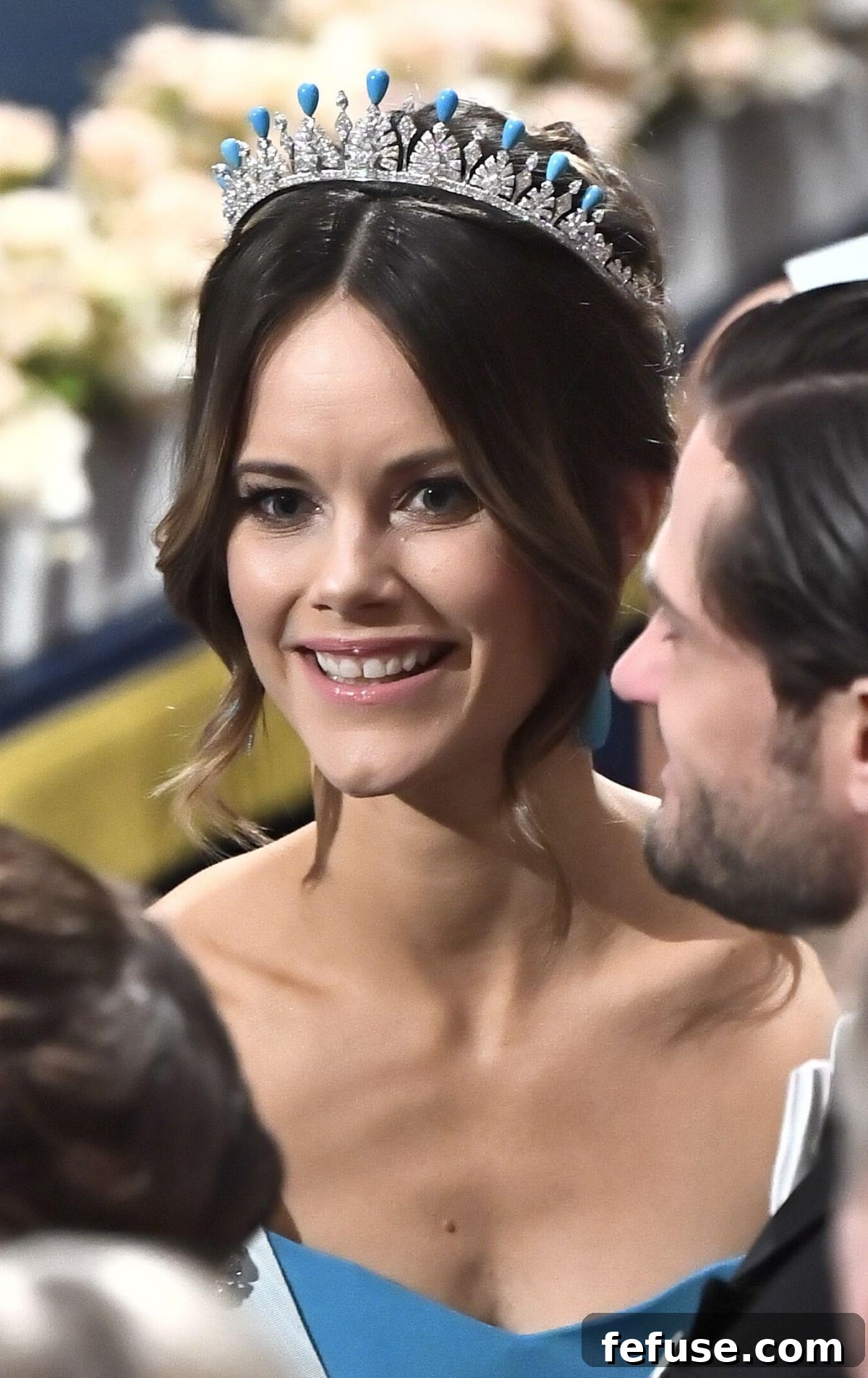 Princess Sofia of Sweden attends the Nobel Prize ceremony in Stockholm on December 10, 2019 (Claudio Bresciani/TT News Agency/Alamy)