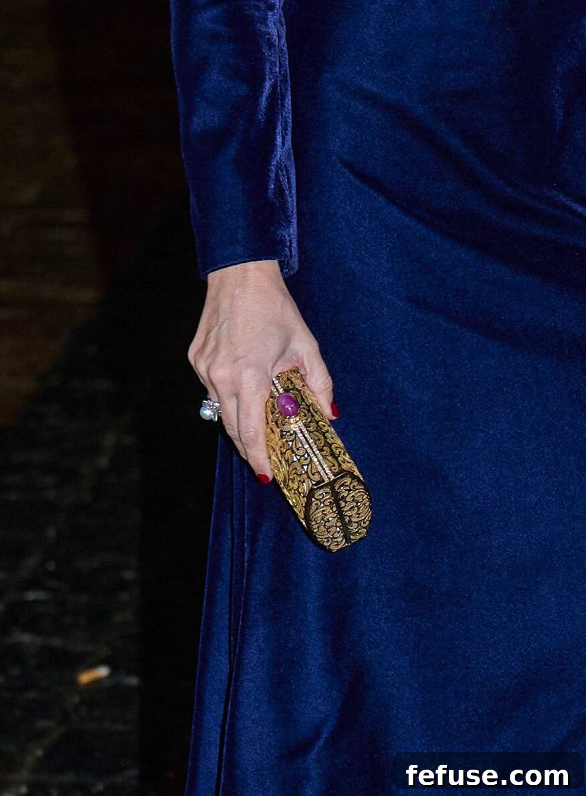 Princess Marie of Denmark attends the New Year's Levee at Amalienborg Palace in Copenhagen on January 1, 2025 (Stefan Lindblom/TT News Agency/Alamy)