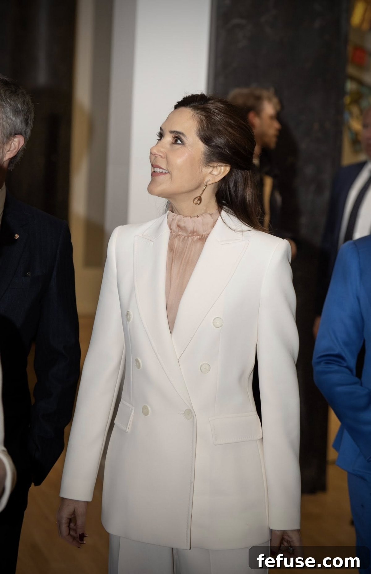 The King and Queen of Denmark host a return reception at the National Library of Lithuania on January 29, 2026 (Kongehuset)