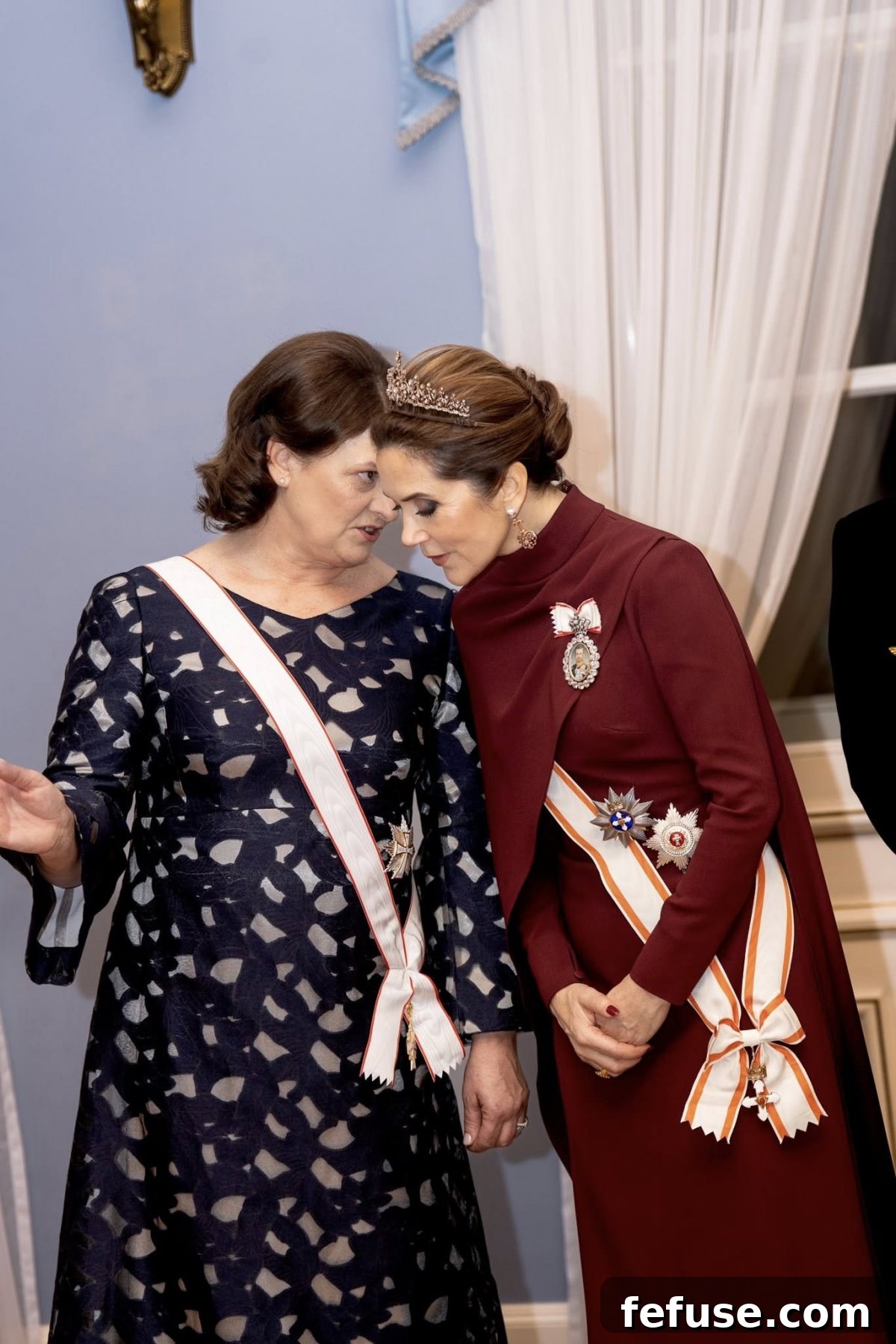 The King and Queen of Denmark attend a state banquet at the Presidential Palace in Vilnius on January 28, 2026 (Kongehuset)