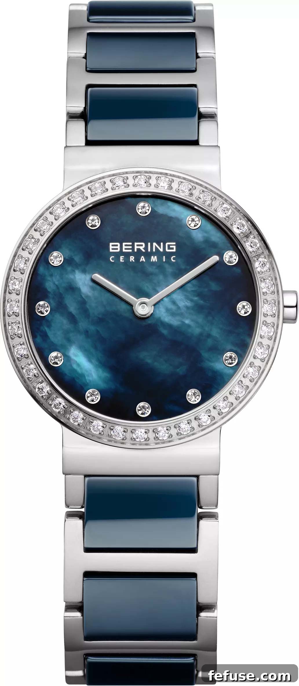 Bering Blue Watch Bering Blue watch with Swarovski Crystals and mother-of-pearl