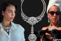 Georgina Rodríguez Wears $75M Chopard Necklace at Ronaldo Event