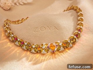 Zoya’s High Jewelry Inspired by Indian Spices and Anoushka Shankar 2 ZOYA’s Eternal Ember Necklace