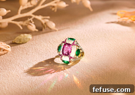 Zoya’s High Jewelry Inspired by Indian Spices and Anoushka Shankar 3 ZOYA’s Afterglow Ring