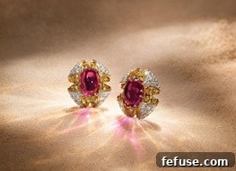 Zoya’s High Jewelry Inspired by Indian Spices and Anoushka Shankar 4 ZOYA’s Eternal Ember Earrings